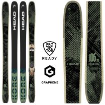 Горные лыжи Head KORE 106 Ti black-green – 184 см